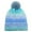 🔥 Blue, variant on Msgweeeg Beanie for Women Mens Winter Hats Women Gradient Wool Hat All-match Hip-hop Street Knitted Hat Round Top Warm Hat for Snow Activitiesand Skiing