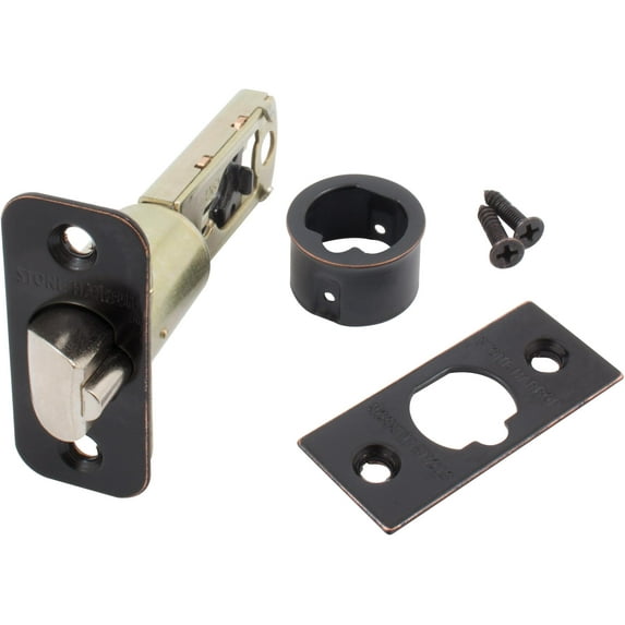 Six-Way Adjustable Latch for Traditional Entry Locks, Vintage Bronze by Stone Harbor Hardware