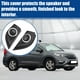 thumbnail image 2 of Carro puerta tweeter altavoz panel Tapa Unique Bargains para Honda City 2uds Negro, 2 of 6