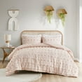 thumbnail image 2 of Intelligent Design Lucy Adult King Bedding 3 Piece Comforter Set in Pink, 2 of 9