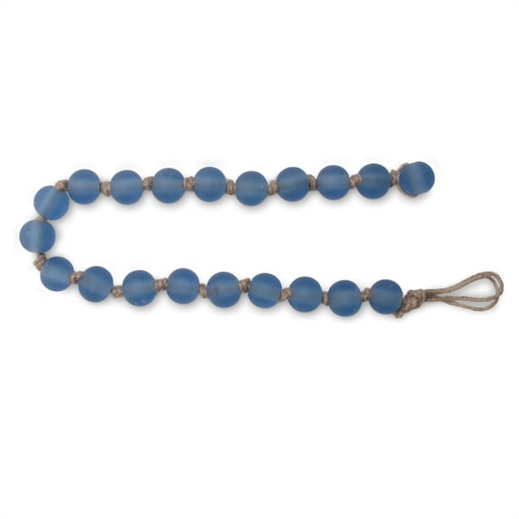 Melrose International Garland (Set of 2) 24"L Glass/Jute