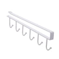 thumbnail image 1 of Colgador para Tazas Debajo del Gabinete, Hierro, 6 Ganchos, Gancho Para Tazas, Expositor, Utensilios de Cocina, Corbatas, Cinturones, Bufanda, Gancho Para Colgar, Soporte PARA, 1 of 7