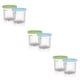 thumbnail image 3 of Ounissouiy Contenedor de almacenamiento de latas reutilizable para tina de helado, transparente, de larga duración, instalación práctica, Type1 NO1, 3 of 6