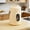 Beige, variant on Mini Electric Pot, 500W Stainless Steel Electric Cooker Portable Ramen Cooker Small Cooking Pot for Dorm Office Travel, Rapid Noodles Cooker Stainless Steel Pot