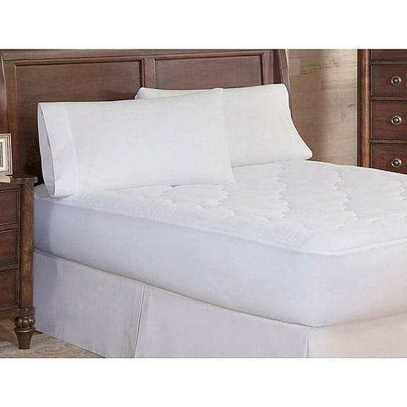 "Serta Sherpa Plush Warming Mattress Pad"