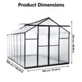 thumbnail image 3 of Yiwa  Walk-In Greenhouse, Heavy Duty, 3 of 8