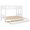 White, variant on Dasun Twin over Pull-out Bunk Bed with Trundle Espresso