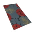 thumbnail image 2 of Kll Ladybug Ultra Absorbent & Soft Hand Towels For Bath, Hand, Face, Gym And Spa-27.5x16in, 2 of 9