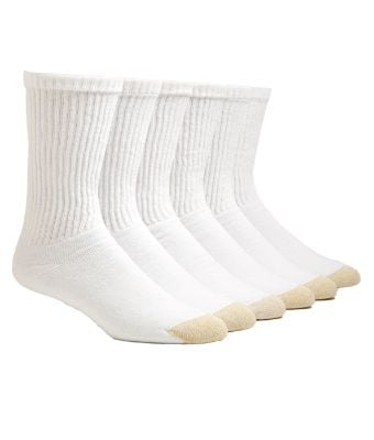 Gold Toe Boys Total Package Crew Socks 6 Pairs