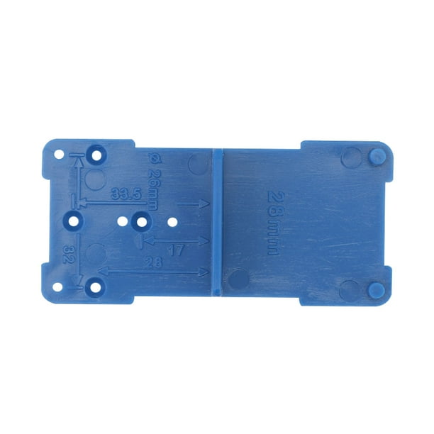 Guía de perforación de orificios de bisagra de 28/37mm plantilla de instalación de bisagra herramienta de carpintería