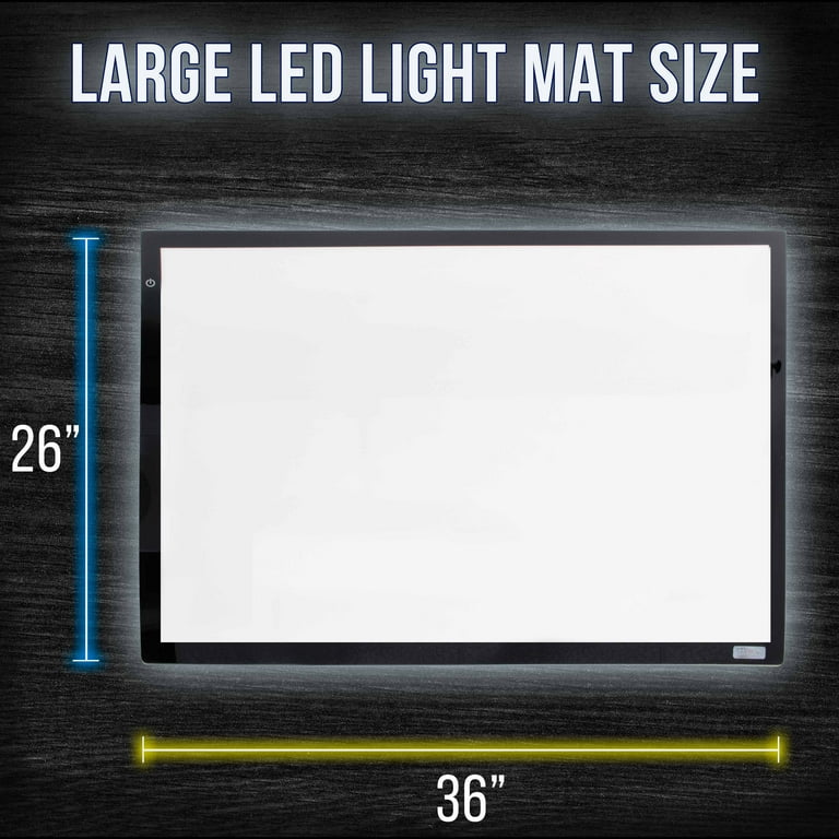 Lightmaster 26 3/4 x 36 3/4 (A1) Light Box 12V Ultra-Thin