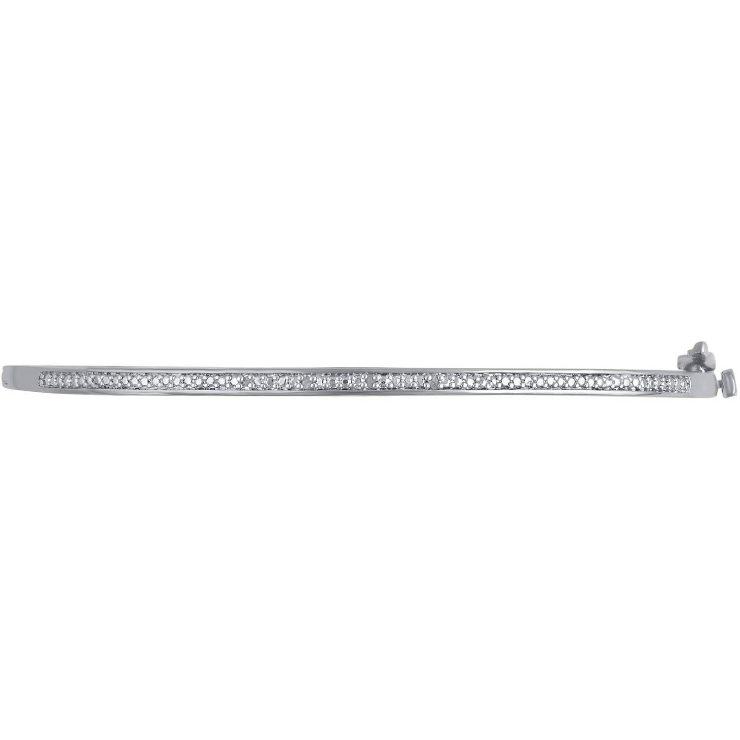 Arista Diamond Accent Rhodium Over Brass Bracelet Fashion Jewelry