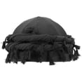 thumbnail image 2 of Turban Hat, Tassel-edged Men's Hair Wrap Design Hats, 2 of 5