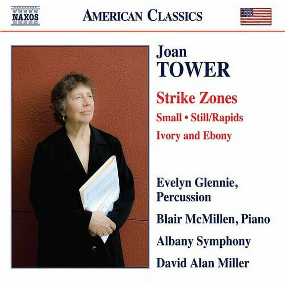 Glennie McMillen Albany Symphony Miller - Joan Tower: Strike Zones - Small - Still/Rapids - Ivory and Ebony - Music & Performance - CD