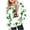 Brown, variant on WQNVRNR Kids St Patrick's Day Hoodie- Casual Holiday Boys Girls Unisex Long Sleeve Print Sweatshirt Brown Size 12