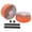 Orange, variant on Rupoun Bicycle Handlebar Tape Anti Slip Road Bike Handle Bar Wraps with End Plugs for Road Cycling, Blue PU + EVA Material, Perforated Breathable Grip Tape (7.48 inches / 19 cm, Pack of 2 Rolls)