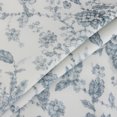 thumbnail image 3 of Unique Bargains Set of 2 Botanical Floral Printed Throw Pillow Covers Grey Floral 18"x18", 3 of 7