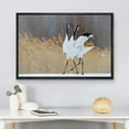 thumbnail image 3 of wall26 Framed Canvas Print Wall Art Winter Countryside Farm Sandhill Crane Bird Nature Animals Photography Realism Rustic Scenic Landscape Colorful for Living Room, Bedroom, Office - 24"x36&quot, 3 of 5