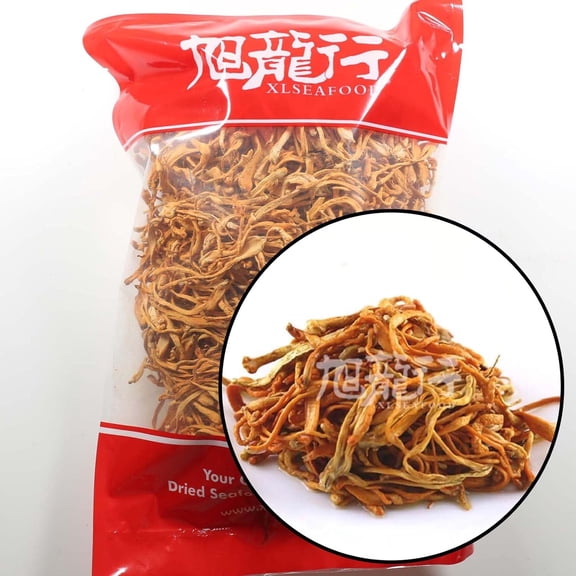 xlseafood Cultivated Cordyceps Flowers (Cordyceps sinensis) – 227g 8oz美国旭龙行 特级培虫草花 8oz