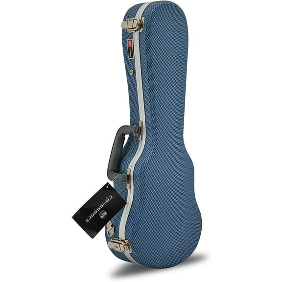 Crossrock ABS Molded Ukulele Hard Case, Soprano Ukulele Hard Case