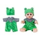 thumbnail image 1 of Conjunto de vestido navideño para muñecas Reborn de 30 cm | Disfraz navideño verde, blanco y rosa | Conjunto de algodón de una pieza para niñas de 3 a 6 años | Juguete de regalo y rompecabezas p, 1 of 6