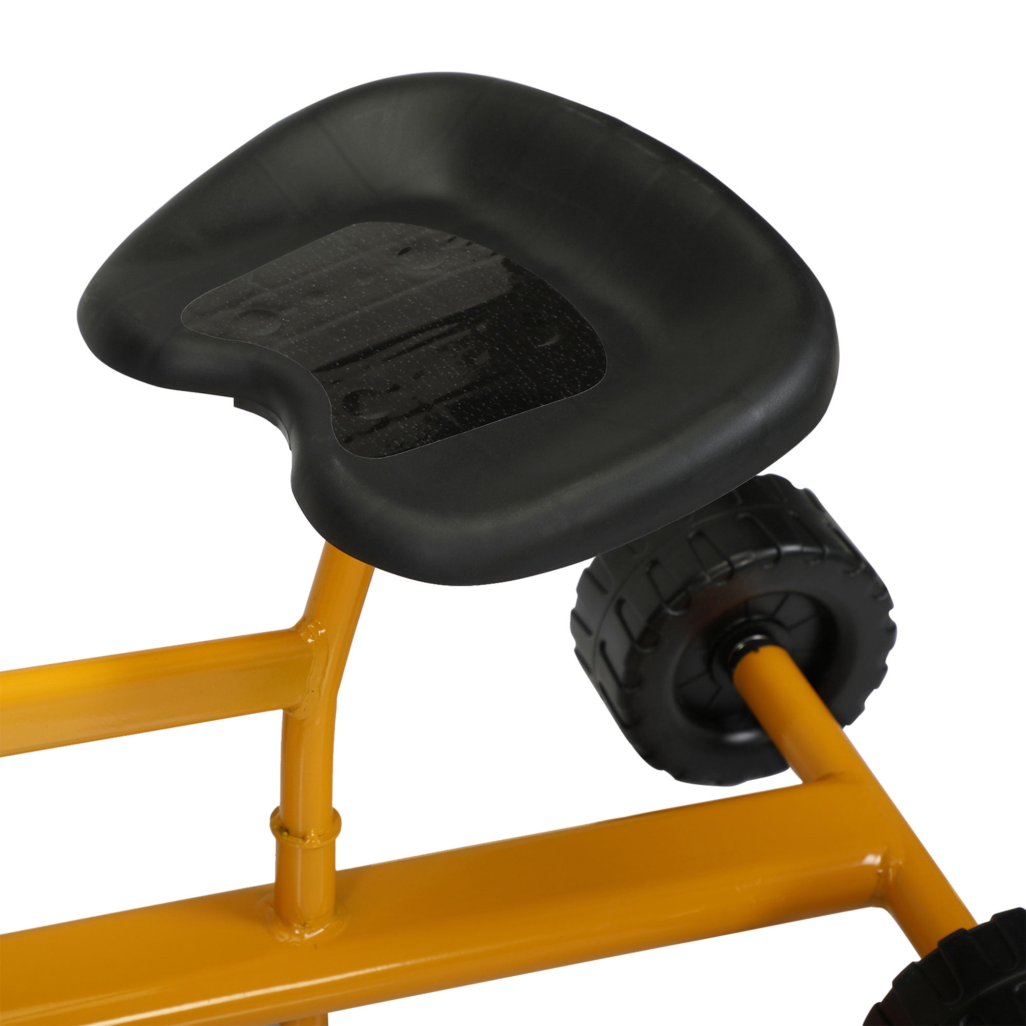 Kepooman Kids Ride on Excavator, Small Wheel Toy Car for Kids with Extendable Shovel, Yellow Kepooman Kids Ride on Excavator, Small Wheel Toy Car for Kids with Extendable Shovel, Yellow