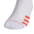 thumbnail image 3 of Men's Nike 6-pack Everyday Plus Cushion Crew Training Socks Color: Gray Red Size: N/A, 3 of 4