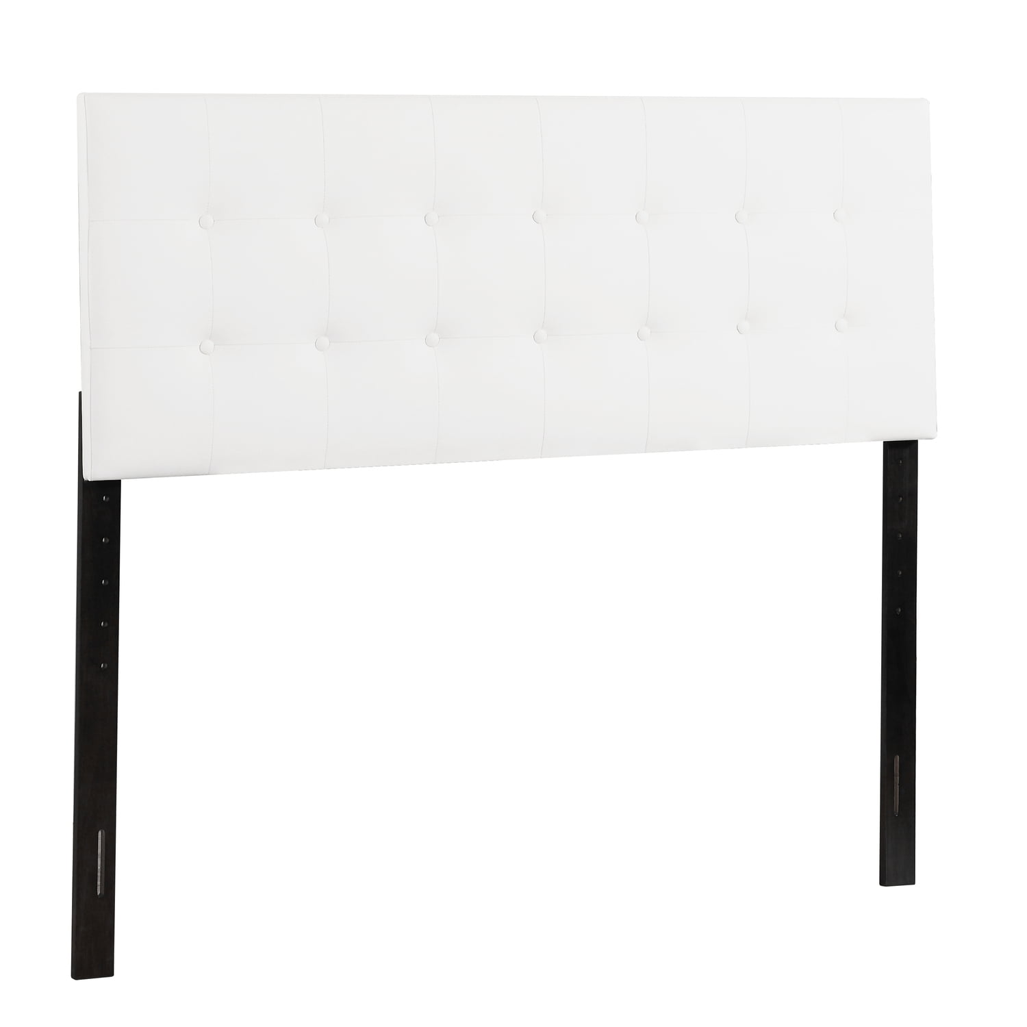 Glory Furniture Super Nova Faux Leather Upholstered Queen Headboard in White