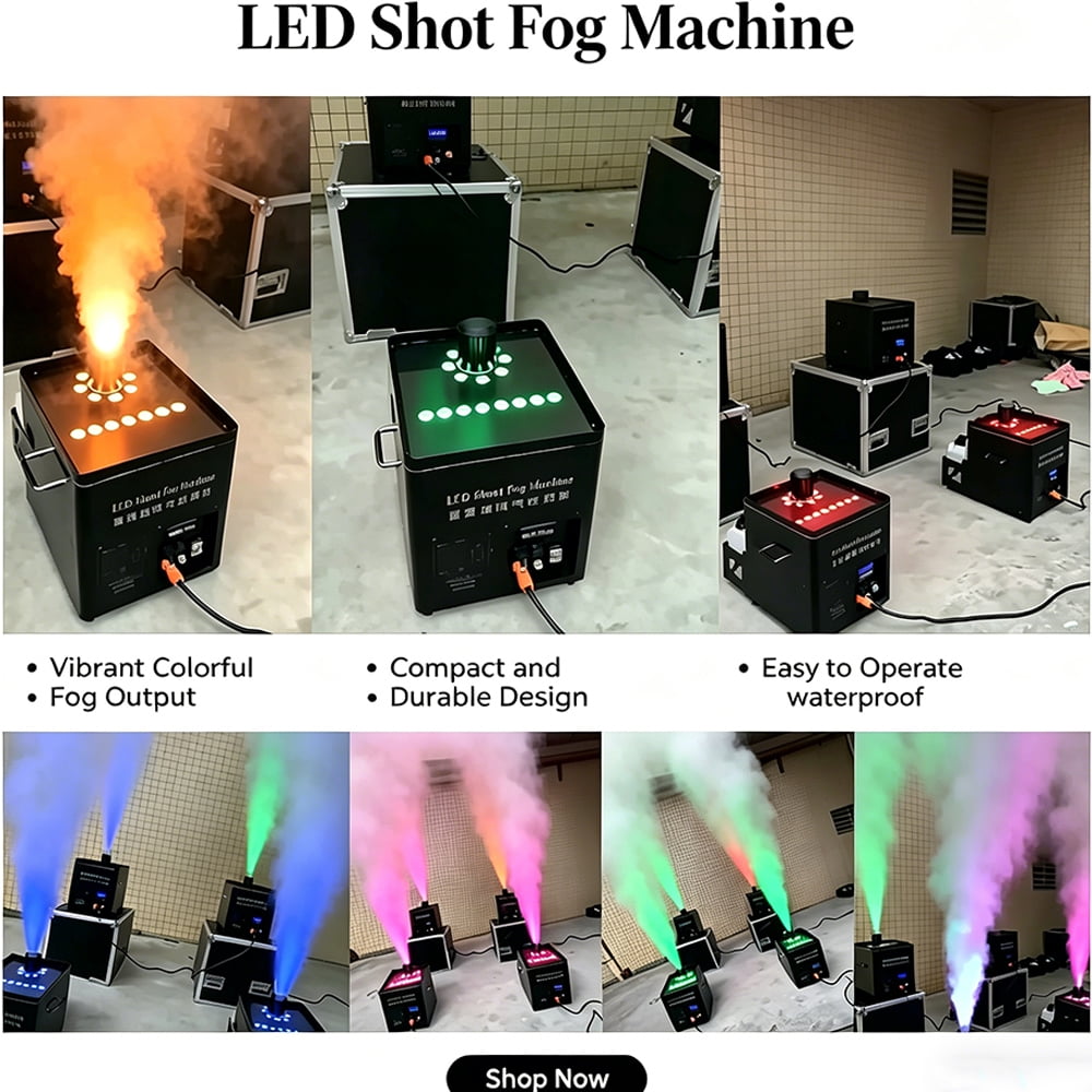 Vertical Smoke Device Fog Machine 3000w High Power Stage Fogger DJ Party Bar Concert Special Effect DJ Equipment
