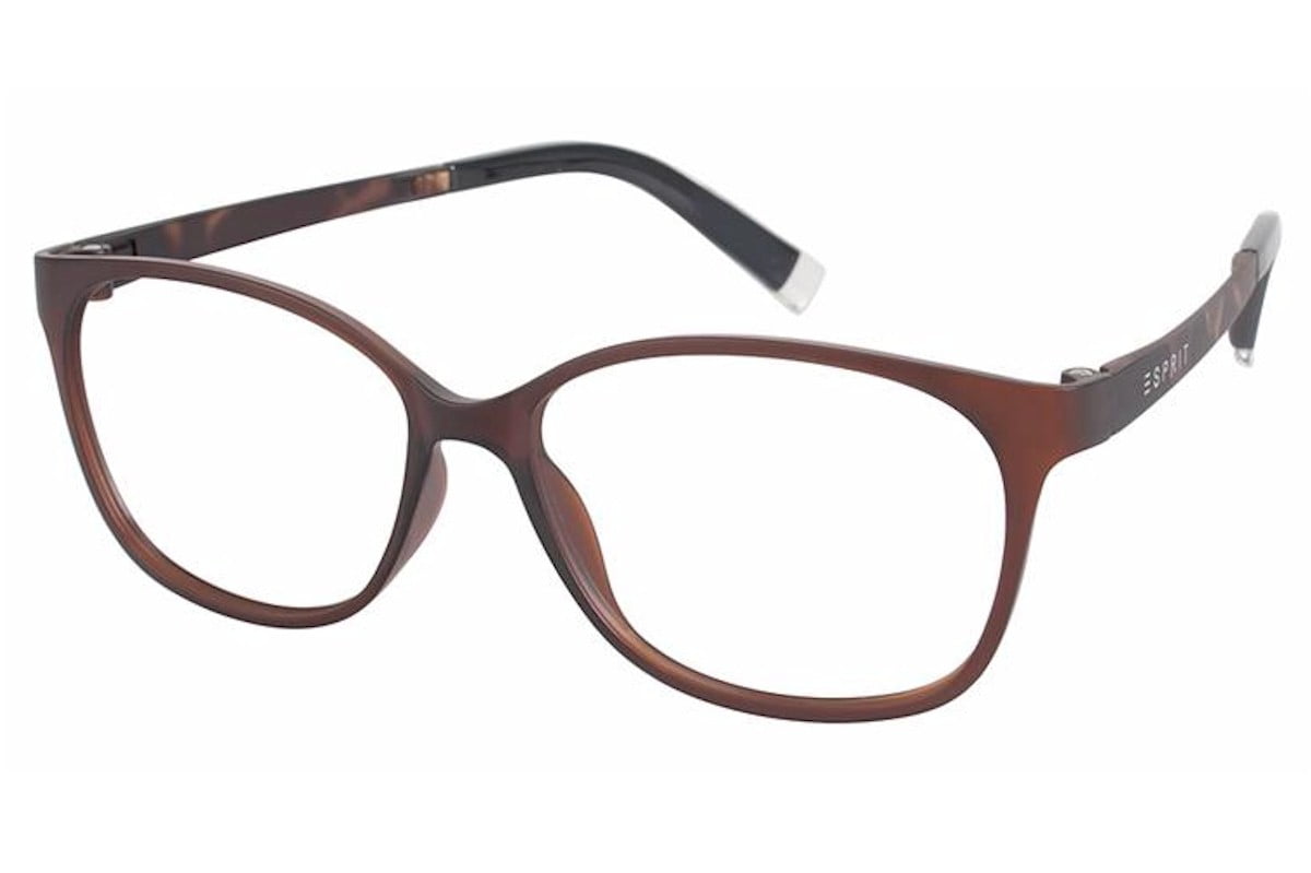 Esprit Women's Eyeglasses ET17455 ET/17455 535 Brown Full Rim Optical Frame 52mm