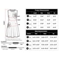 thumbnail image 3 of Merokeety Womens Summer Dresses Crew Neck 3D Floral Knitted Mini Dress Apricot m, 3 of 5