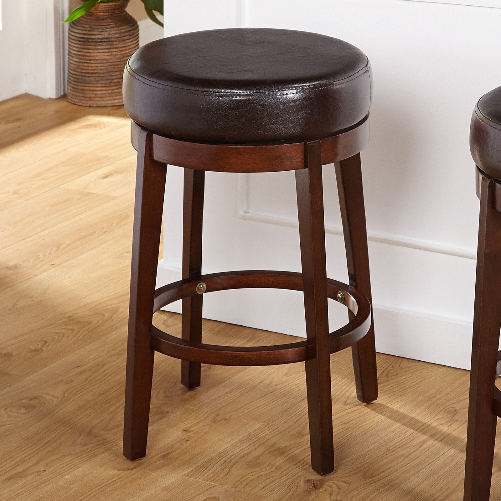 Single Avenue Swivel Counter Height, Bar Stools 24 Inches High Swivel