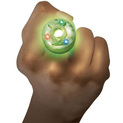 green lantern light up ring toy prop costume accessory green lantern movie light up ring