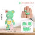 thumbnail image 2 of Bloques de construcción MEIGESI Bear (2400 piezas) con instrucciones 3D, 2 of 7