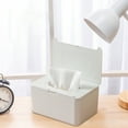 thumbnail image 6 of Baby Wipes Dispenser, Wipe Holder for Baby & Adult,Keeps Wet Tissue Fresh, Non-Slip Wipes Case, Flushable Wipe Container with Sealing Design Lid, 6 of 6