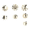 thumbnail image 4 of Recortadora De Borde De Uñas, 7pcs De Acero Inoxidable Arte De Uñas Manicura Recortadora De Borde Reutilizable Para Escuelas De Uñas Para Salones De Uñas Para Casa Para Spa, 4 of 7