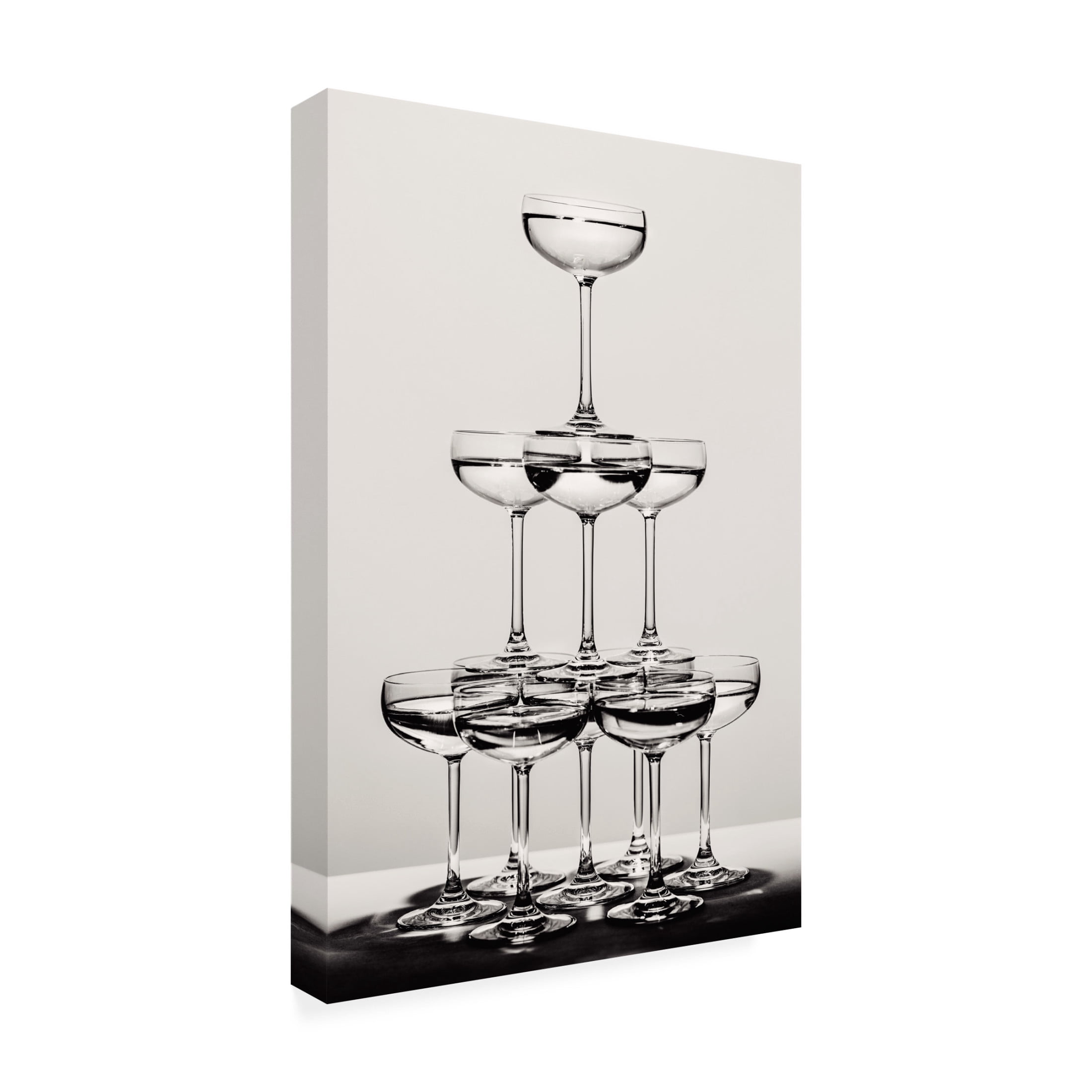 Pictufy Studio III 'Champagne Tower 6' Canvas Art - 30 x 47 Inches