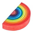 thumbnail image 1 of 12 Piezas de Bloques de Construcción Rainbow de , los Colores Son Hermosos y Atraen del Bebé, Juguetes para Niños de 2 a Baoblaze Bloques de construcción del arco iris, 1 of 8