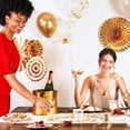 thumbnail image 2 of Gold Party Fans, 2 of 3