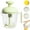 Green, variant on Multifunctional Egg Beater with Filter Cup, Manual Hand Mixer with Built-in Strainer, Stir and Filter Milk Powder, Eggs, Milk, Wash Rice, for Baking, Cooking & Kitchen Use