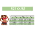 thumbnail image 3 of YOUSNH Maillot de Bain Coloré Ensemble Rehausseur Tenue de Plage Rembourré Bikini Multi Maillots de Bain Tankinis Ensemble Maillots de Bain pour Femmes Rouge P, 3 of 7