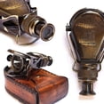 thumbnail image 4 of CollectiblesBuy Vintage Small Antique Single Binocular with Leather Case Maritime R & J Beck London Nautical Brand: Robin Exports, 4 of 4