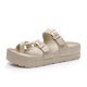 thumbnail image 1 of Comwarm-Sandalias de plataforma para mujer, zuecos de plantilla EVA con soporte de arco, zapatillas de hebilla ajustable, toboganes de playa al aire libre qym unisex, 1 of 2