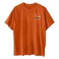 thumbnail image 7 of Staron Oversized T-Shirts for Women Plus Size Graphic Drop Shoulder Short Sleeve Summer Loose Pullover Tee Casual Fashion Round Neck Slogan Print Top, Orange XXL, 7 of 7