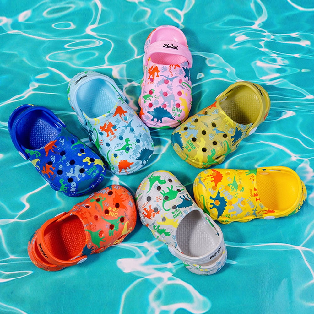 Drecage Toddler Garden Clogs for Boys Girls Slip on Beach Sandals Kids