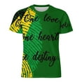 thumbnail image 4 of T Shirt For Men Jamaica Flag One Love Male Popular T-Shirts Summer Design Tee Shirt Short Sleeve Cla, 4 of 7