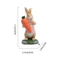 Big Sale Litaoh Desktop Ornament 1X Rabbit Ornament Desktop Ornament