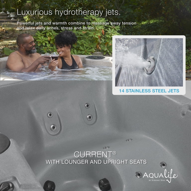 Aqualife by Strong Spas Current 4 Person Plug & Play Rectangular