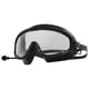 thumbnail image 2 of Gafas de natación unisex con montura grande, cómodas, impermeables. Negro claro en caja, 2 of 9