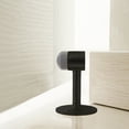 thumbnail image 4 of Design House 2-Pack Gooseneck Door Stop Wall Protector with Rubber Tip, Matte Black, 4 of 13